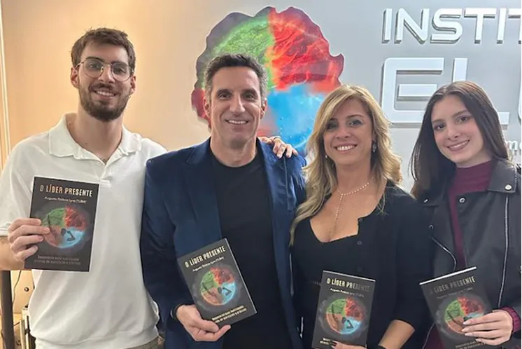 Lançamento do livro O Líder Presente no Instituto Elemento